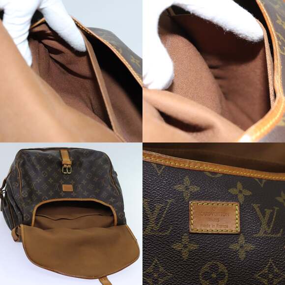 LOUIS VUITTON Monogram Saumur 35 Shoulder Bag M42254 - Picture 13 of 13